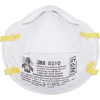 Respirateurs contre les particules 8210, N95, Certifi&eacute; NIOSH Southpoint Industrial Supply