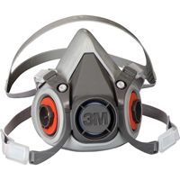 Respirateur r&eacute;utilisable &agrave; demi-masque s&eacute;rie 6000, Thermoplastique, Grand Southpoint Industrial Supply