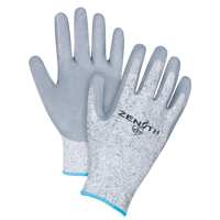 Gants &eacute;lastiques sans coutures r&eacute;sistants &agrave; la coupe, Taille T-Grand/10, Calibre 13, Rev&ecirc;tement Nitrile, Enveloppe en PEHP, ANSI/ISEA 105 niveau 2/EN 388 niveau 3 Southpoint Industrial Supply