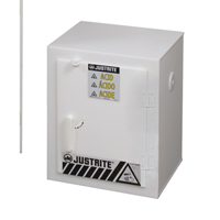 Armoires solides en poly&eacute;thyl&egrave;ne pour acides, 6 x 0,66043 gal., 17" x 22" x 17" Southpoint Industrial Supply