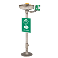 Axion&reg; Eye/Face Wash Station, Pedestal Installation, Stainless Steel Bowl Southpoint Industrial Supply