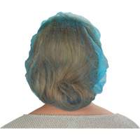 Bonnets bouffants non tiss&eacute;s, Polypropyl&egrave;ne, 21"/Grand, Bleu Southpoint Industrial Supply