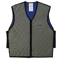Chill-Its&reg; 6665 Wet Evaporative Cooling Vests, Medium, Grey Southpoint Industrial Supply