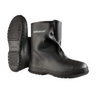 10" Black Overboots, PVC, Snap Closure, Fits Men's 6 - 7 Southpoint Industrial Supply