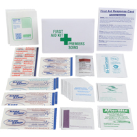 Trousses de premiers soins promotionnelles, Dispositif m&eacute;dical Classe 1, Portefeuille Southpoint Industrial Supply