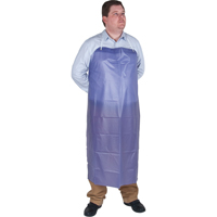 Lightweight Apron, Vinyl, 45" L x 36" W, Blue Southpoint Industrial Supply