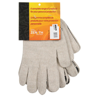 Gants tricot&eacute;s de poids lourd, Poly/coton, Un c&ocirc;t&eacute;, Calibre 7, Grand Southpoint Industrial Supply