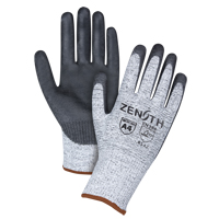 Seamless Stretch Cut-Resistant Gloves, Size Large/9, 13 Gauge, Polyurethane Coated, HPPE Shell, ANSI/ISEA 105 Level 4/EN 388 Level 5 Southpoint Industrial Supply