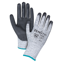 Gants &eacute;lastiques sans coutures r&eacute;sistants &agrave; la coupe, Taille T-Grand/10, Calibre 13, Rev&ecirc;tement Polyur&eacute;thane, Enveloppe en PEHP, ANSI/ISEA 105 niveau 4/EN 388 niveau 5 Southpoint Industrial Supply