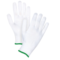 Gants tricot&eacute;s sans couture, Polyester, Calibre 10, Moyen Southpoint Industrial Supply