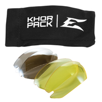 Lentilles de rechange pour les lunettes de s&eacute;curit&eacute; Khor, Antibu&eacute;e/anti-&eacute;gratignures, Transparent, Khor Southpoint Industrial Supply
