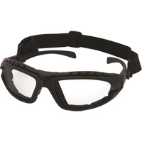 Dustdevil Black Frame Safety Glasses, Clear Lens, Anti-Fog/Anti-Scratch, ANSI Z87+/Meets/Exceeds CSA Z94.3 Southpoint Industrial Supply