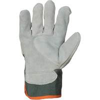 Gants d'ajusteur Endura, Grand, Paume en Cuir refendu, Doublure en Coton Southpoint Industrial Supply