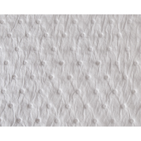 Premium Fine Fiber Sorbent Pads, Oil Only, 15" x 17", 25 gal. Absorbancy Southpoint Industrial Supply