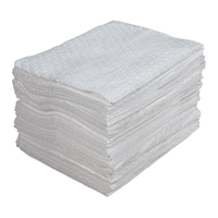Premium Laminated (SMS) Sorbent Pads, Oil Only, 15" x 17", 30 gal. Absorbancy Southpoint Industrial Supply