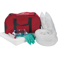 Trousse de lutte contre les d&eacute;versements de premi&egrave;re qualit&eacute; pour v&eacute;hicules, Huile seulement, Sac, Absorbance de 10 gal. US Southpoint Industrial Supply