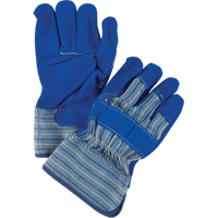 Gants d'ajusteur de premi&egrave;re qualit&eacute; avec coutures en Kevlar, Grand, Paume en Cuir de vache refendu, Doublure en Coton Southpoint Industrial Supply