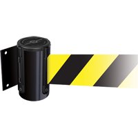 Unit&eacute;s murales Tensabarrier, Plastique, Fixation par vis, 7,5', Ruban Jaune Southpoint Industrial Supply