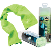 Chill-Its&reg; 6602 Cooling Towels, Hi-Vis Lime Southpoint Industrial Supply
