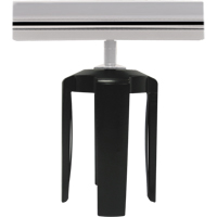 Tensabarrier&reg; Sign Bracket with Adapter, Chrome Southpoint Industrial Supply