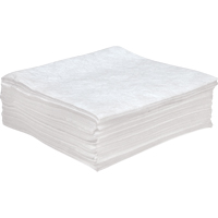 Premium Anti Static Sorbent Pads, Oil Only, 30" x 30", 55 Gal. Absorbancy Southpoint Industrial Supply