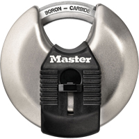 Cadenas prot&eacute;g&eacute; Magnum, Argent, Cl&eacute;s diff&eacute;rentes, Acier tremp&eacute;, Largeur de 2-3/4" Southpoint Industrial Supply