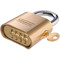 Cl&eacute; de contr&ocirc;le pour cadenas &agrave; combinaison r&eacute;glable en laiton Southpoint Industrial Supply
