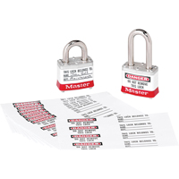 &eacute;tiquettes d'identification &agrave; photo pour cadenas en thermoplastique Zenex Southpoint Industrial Supply