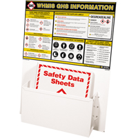 GHS Information Stations, English, Binders Included Southpoint Industrial Supply
