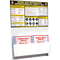 GHS Information Stations, English & French, Binders Included Southpoint Industrial Supply