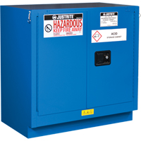 ChemCor&reg; Lined Hazardous Material Undercounter Safety Cabinets, 22 gal., 35" x 35" x 22" Southpoint Industrial Supply