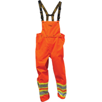 V&ecirc;tement de pluie de s&eacute;curit&eacute;, Petit, Polyester/PVC, Orange Southpoint Industrial Supply