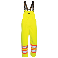 Professional&reg; Journeyman&reg; 300D Pants, Polyester, Small, High Visibility Lime-Yellow Southpoint Industrial Supply
