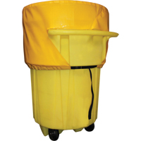 Couvercle en poly pour les surconteneurs avec roues de 50 gallons Southpoint Industrial Supply