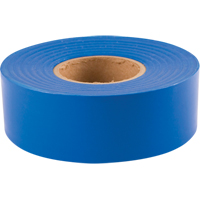 Sub-Zero Flagging Tape, 1.2" W x 150' L, Fluorescent Blue SEN413 | Southpoint Industrial Supply