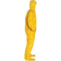 Combinaison r&eacute;sistante aux produits chimique avec capuchon, Tychem 2000, Moyen, Jaune Southpoint Industrial Supply