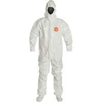 Hooded Coveralls, Tychem&reg; 4000, 2X-Large, White Southpoint Industrial Supply