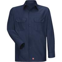Long Sleeve Ripstop Shirt, Men's, 3X-Large, Navy Blue Southpoint Industrial Supply