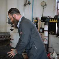 Shop Coats, Cotton/Polyester, Size 38, Charcoal Southpoint Industrial Supply