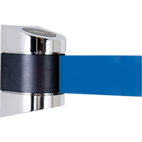 Unit&eacute;s murales Tensabarrier, Plastique, Fixation par vis, 15', Ruban Bleu Southpoint Industrial Supply