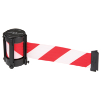 Replacement Cassettes For Utility, Advance & StowAway&reg; TensaBarrier&reg;, 13', White Tape Southpoint Industrial Supply