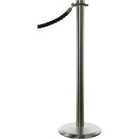 Portable Posts, 34" High, Polished Chrome Southpoint Industrial Supply