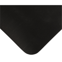 Double Duty Switchboard Mats No.720, Corrugated, 3' x 10' x 5/8", Black, PVC Southpoint Industrial Supply