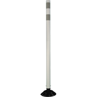 Impact Resistant Delineator, 36" H, White SFJ593 | Southpoint Industrial Supply