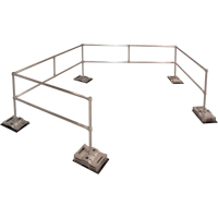 RoofGuard Classic System - Packaged Kits, Aluminum, 72" W x 216" L x 42" H Southpoint Industrial Supply