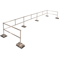 RoofGuard Classic System - Packaged Kits, Aluminum, 72" W x 324" L x 42" H Southpoint Industrial Supply