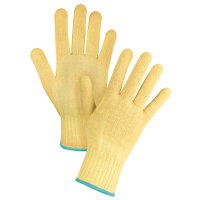 Gants tricot&eacute;s sans couture, Taille T-Grand/10, Calibre 7, Enveloppe en Kevlar, ASTM ANSI niveau A2/EN 388 niveau 3 Southpoint Industrial Supply