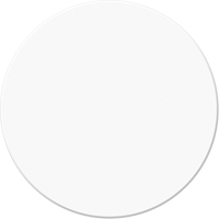 Armor Stripe Lean/5S Markers, Circle, 6" L x 6" W, White, Plastic Southpoint Industrial Supply