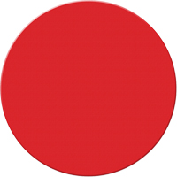Armor Stripe Lean/5S Markers, Circle, 6" L x 6" W, Red, Plastic Southpoint Industrial Supply