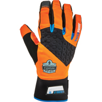 ProFlex&reg; 818WP Performance High-Visibility Thermal Waterproof Utility Gloves, Polyurethane Palm, Size Small Southpoint Industrial Supply